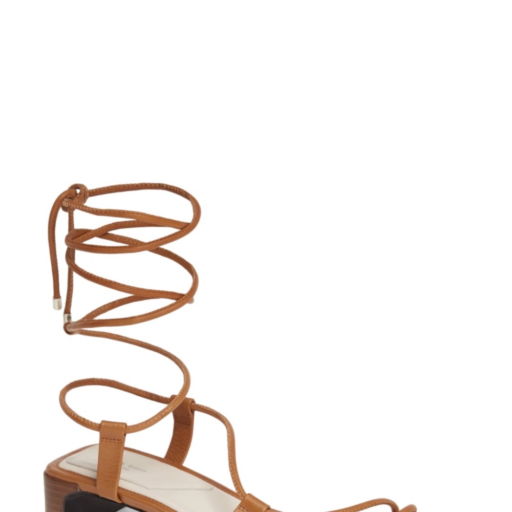 rag & bone Cindy 6.5 Women's Tan Strappy Sandals